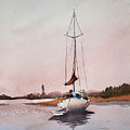 Sailboat and Dinghy