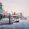 Southport from Yacht Basin Drive